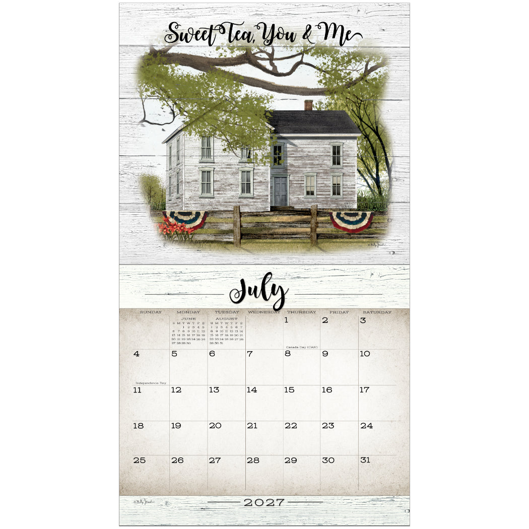 Farmhouse 2027 Wall Calendar