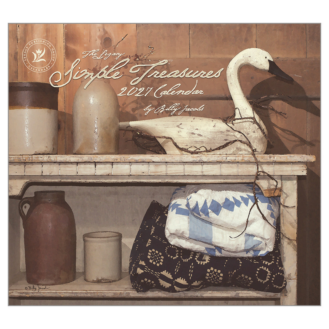 Simple Treasures 2027 Wall Calendar