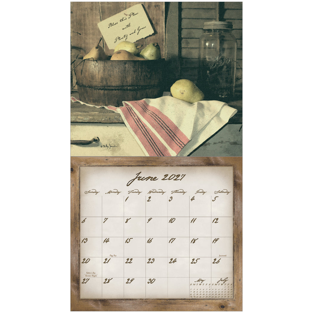 Simple Treasures 2027 Wall Calendar