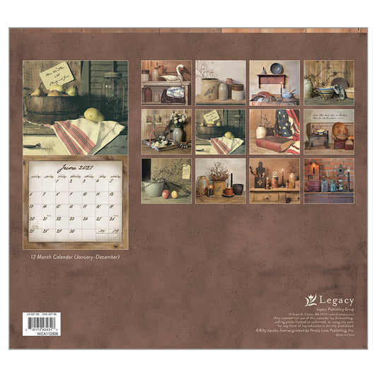 Simple Treasures 2027 Wall Calendar