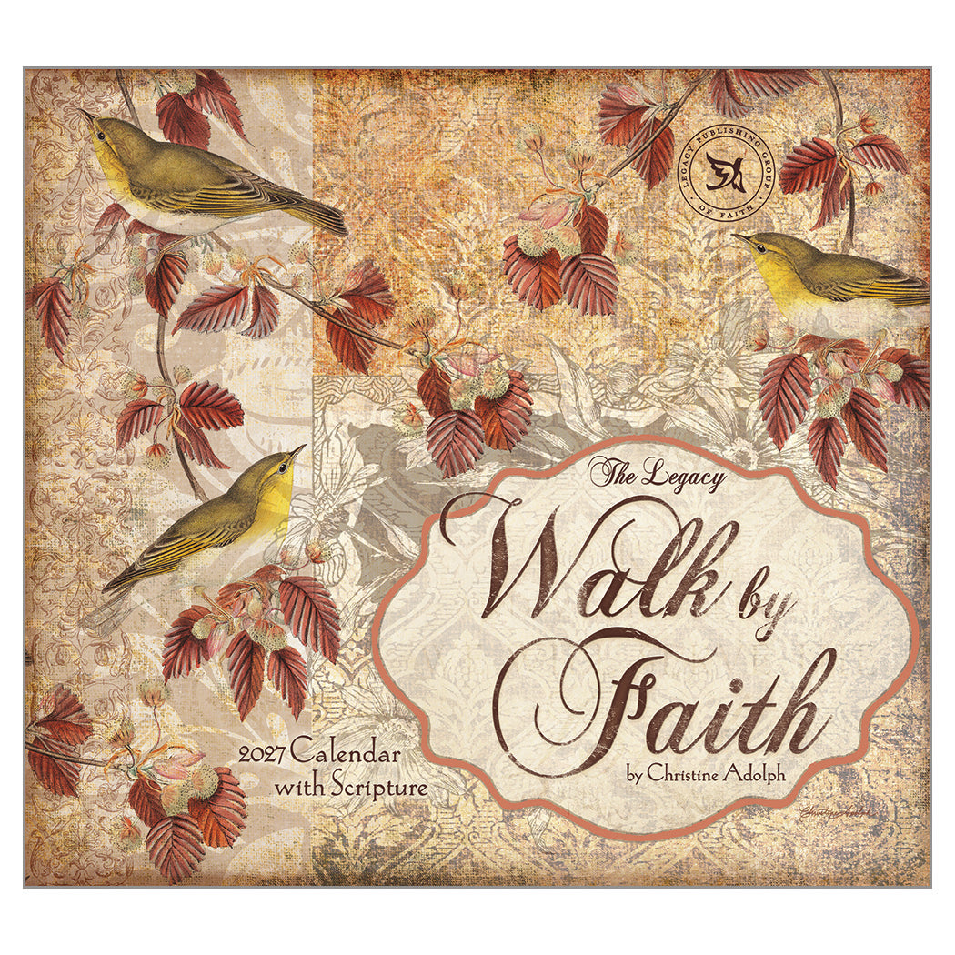 Walk by Faith 2027 Wall Calendar