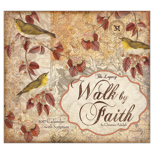 Walk by Faith 2027 Wall Calendar
