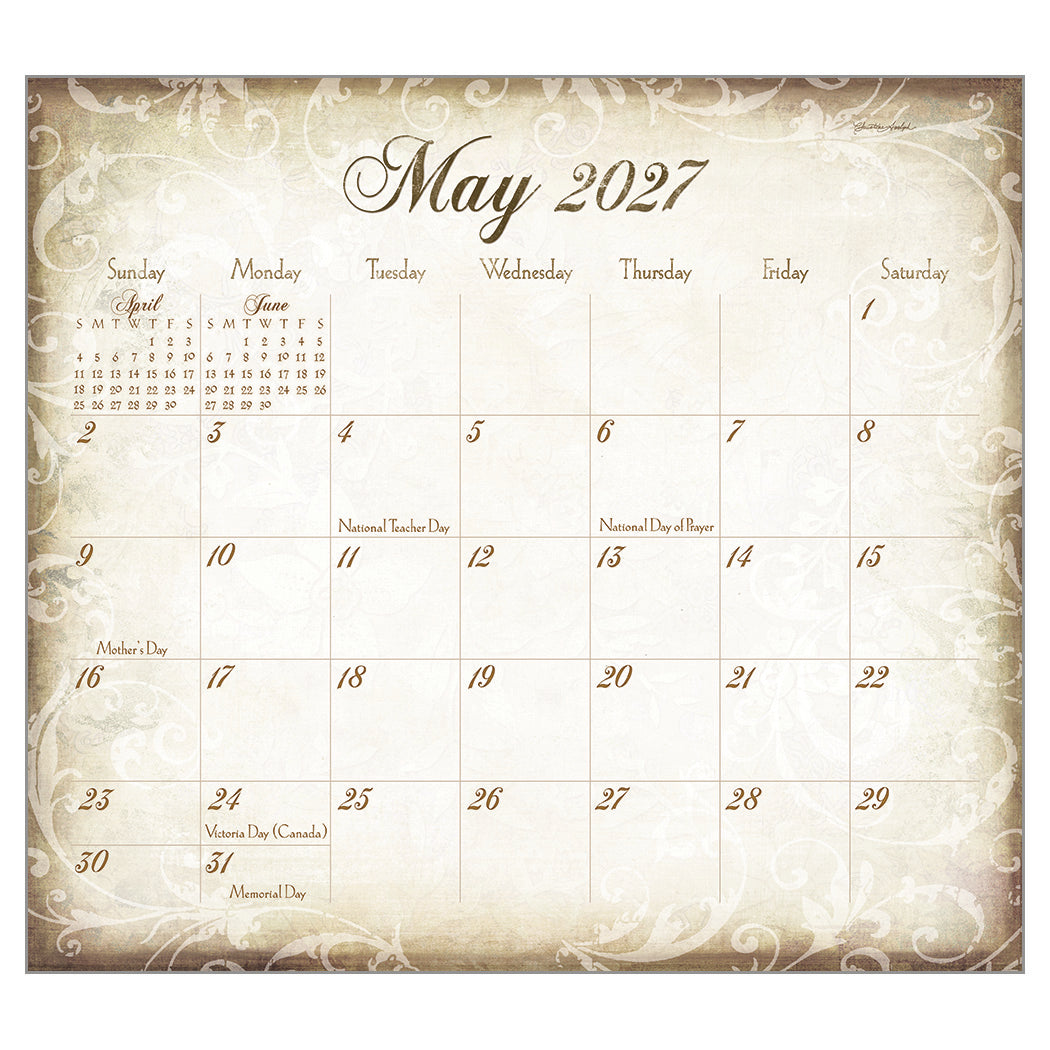 Walk by Faith 2027 Wall Calendar