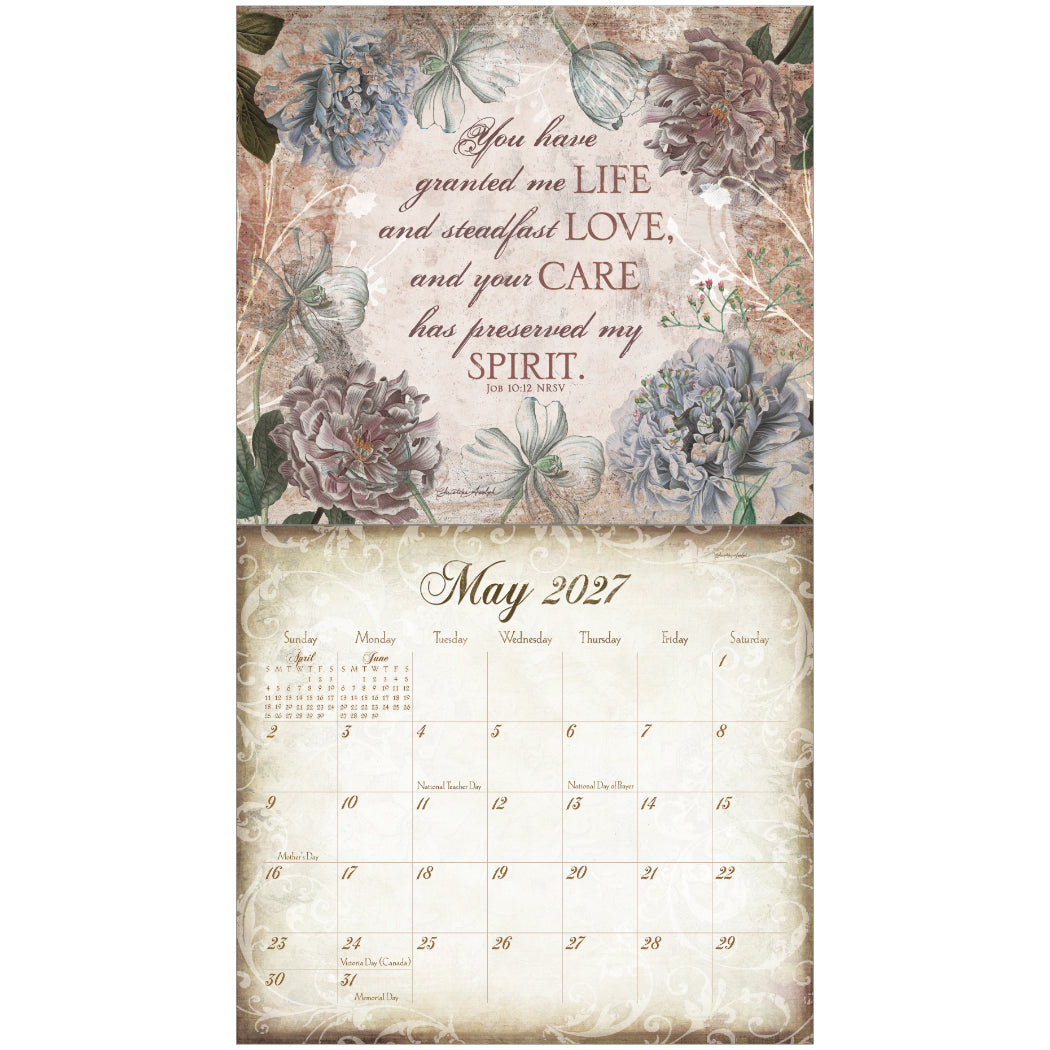 Walk by Faith 2027 Wall Calendar