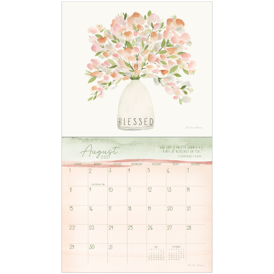 Grace Upon Grace 2027 Wall Calendar