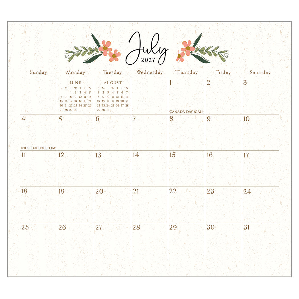 Be Still 2027 Wall Calendar