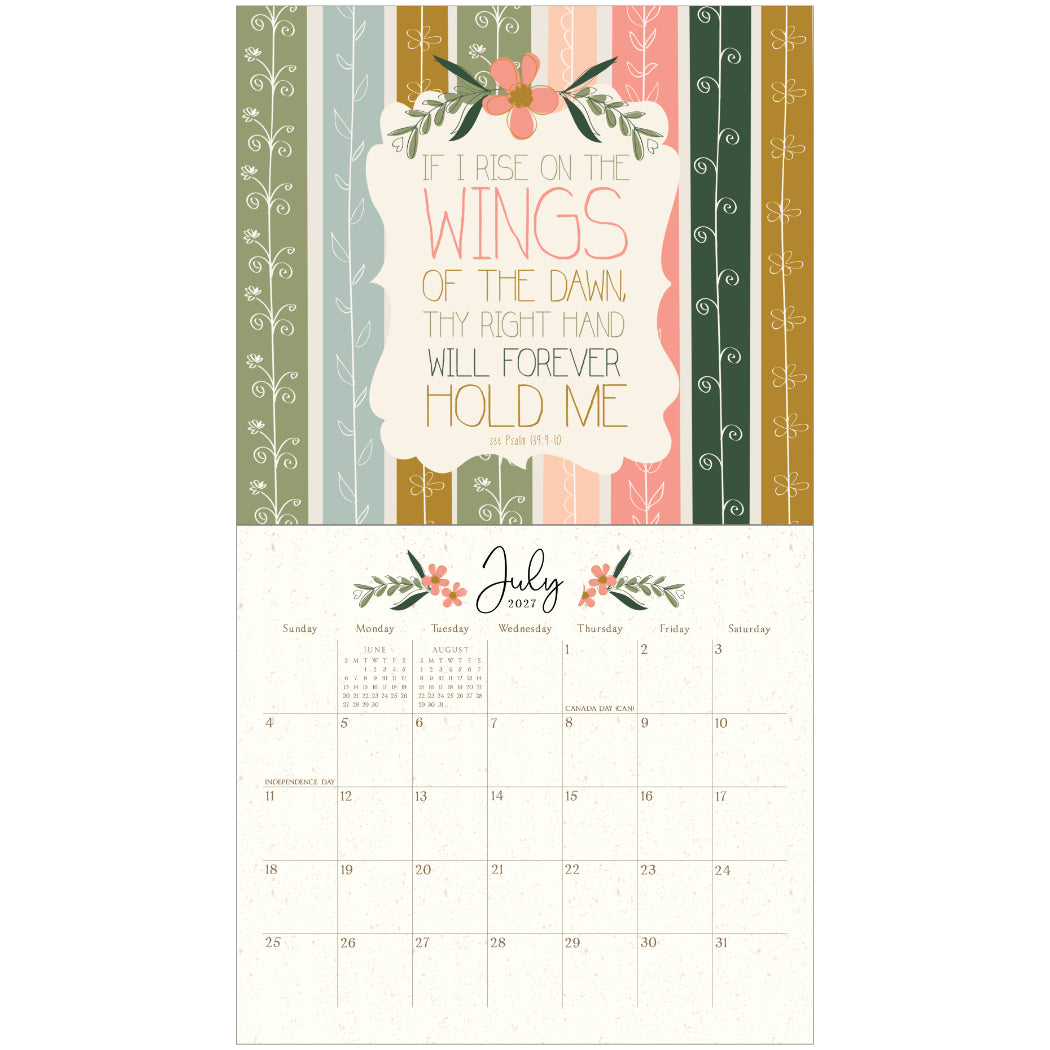 Be Still 2027 Wall Calendar