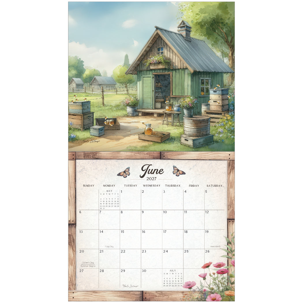 Gardening 2027 Wall Calendar