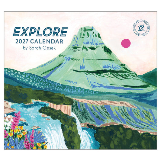 Explore 2027 Wall Calendar