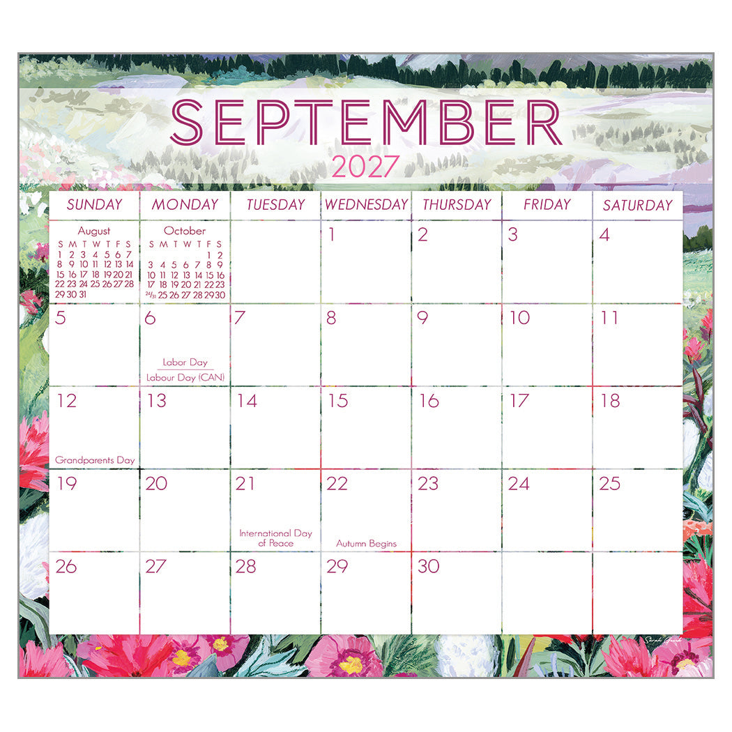 Explore 2027 Wall Calendar