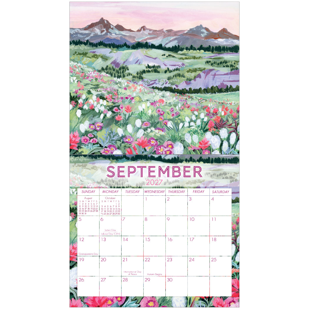 Explore 2027 Wall Calendar