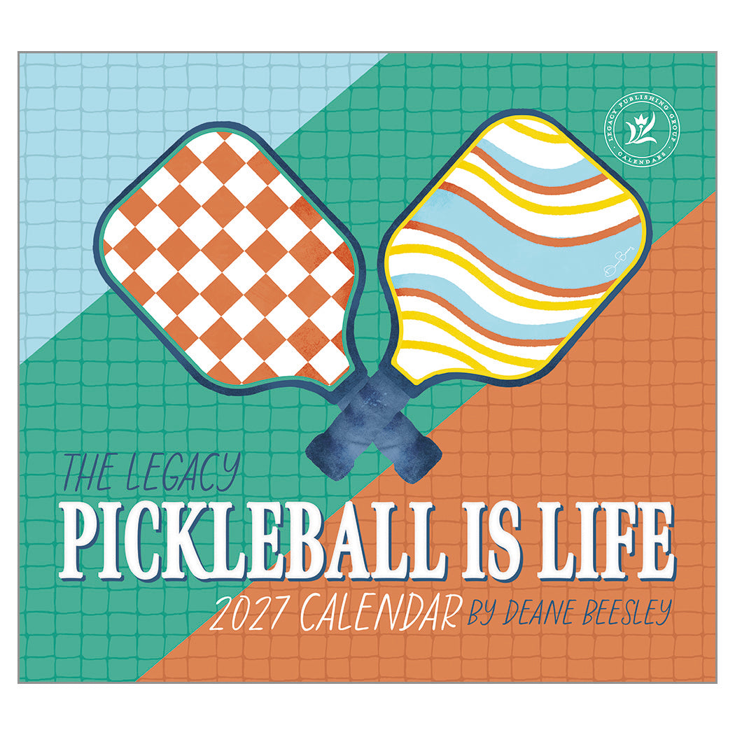Pickleball Is Life 2027 Wall Calendar