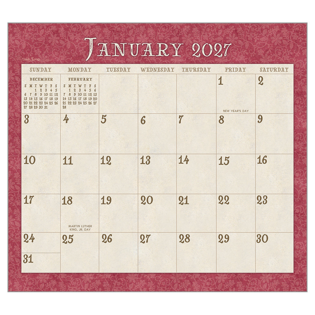 Kittens 2027 Wall Calendar