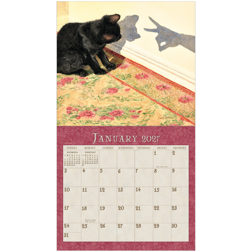 Kittens 2027 Wall Calendar