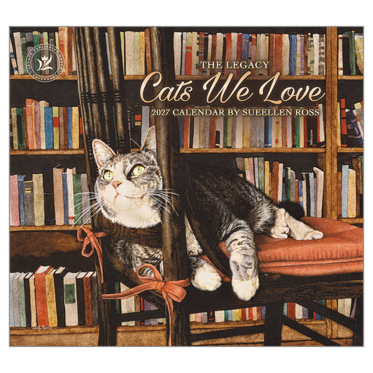 Cats We Love 2027 Wall Calendar