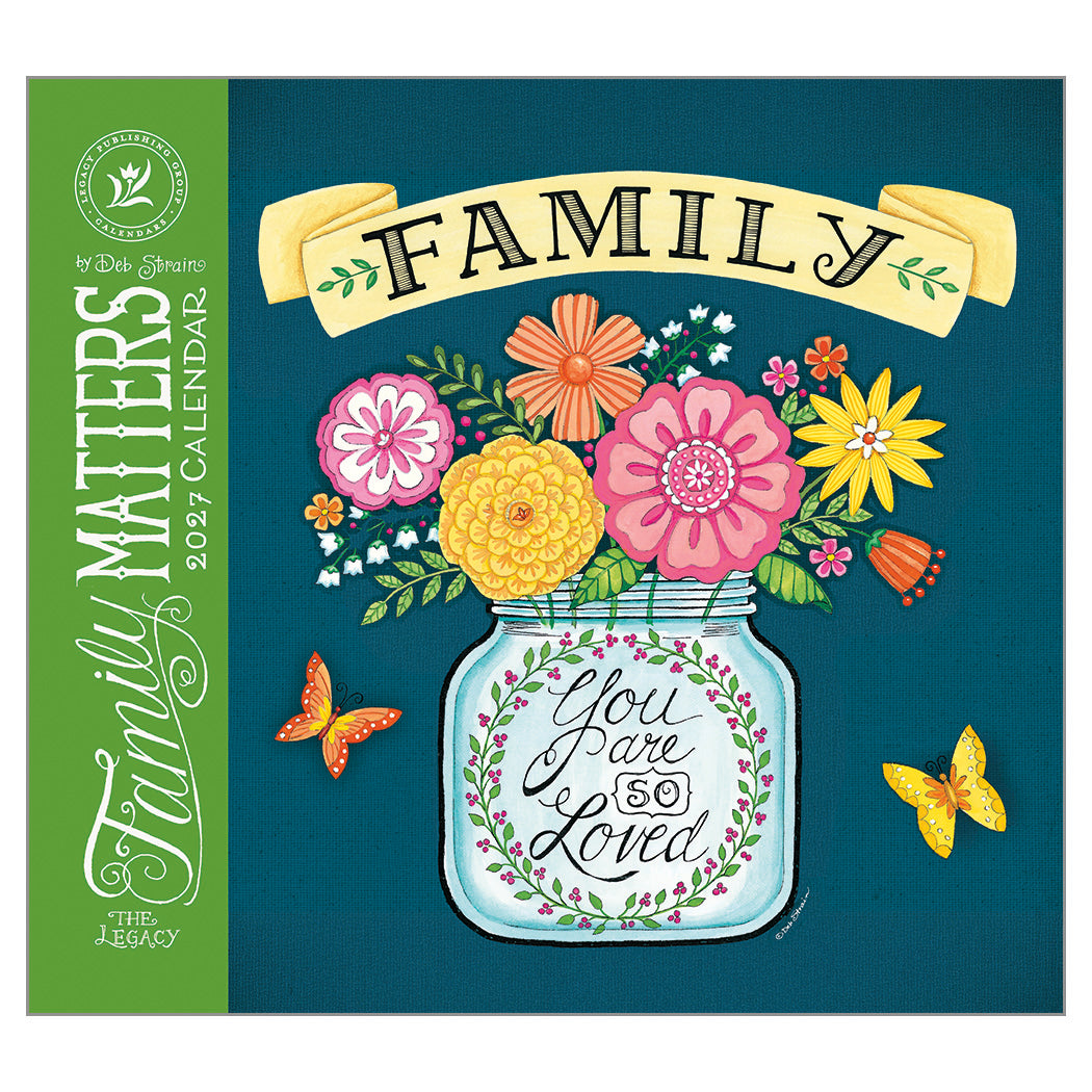 Family Matters 2027 Wall Calendar