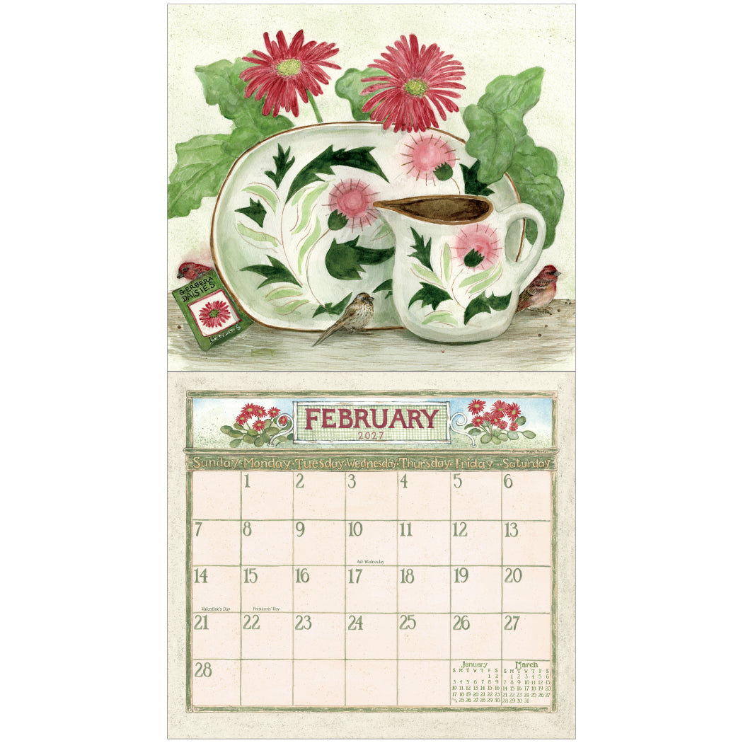 Garden Path 2027 Wall Calendar