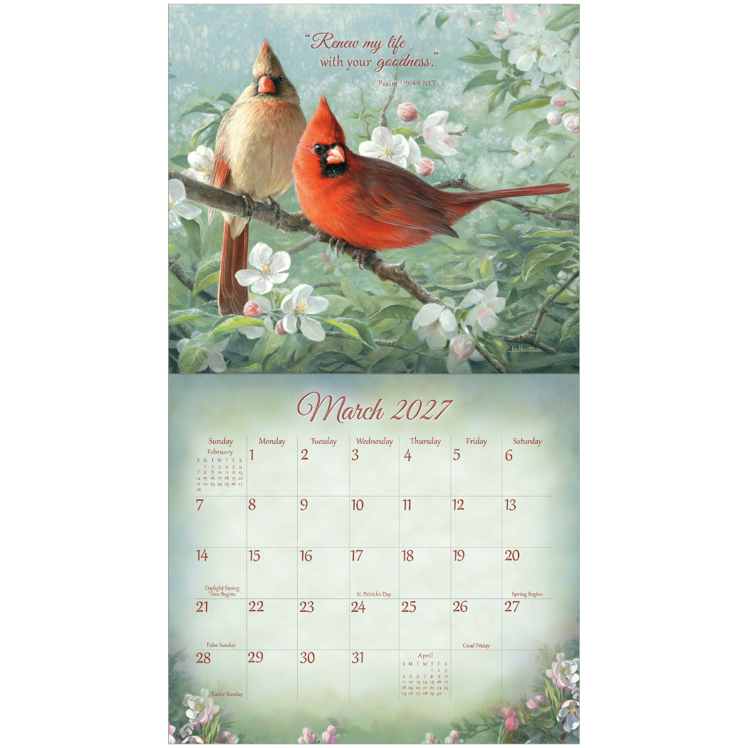 Songbirds of Faith 2027 Wall Calendar