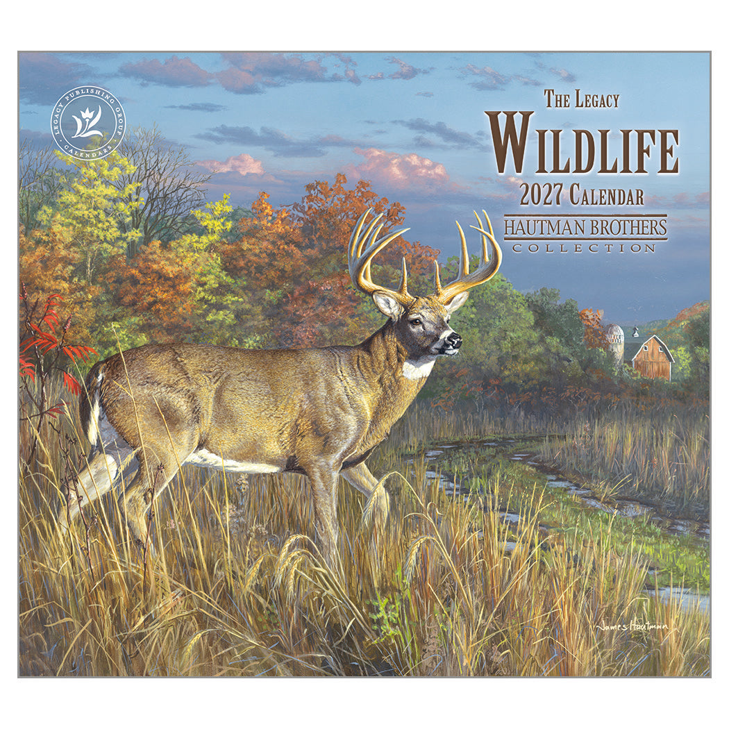 Wildlife 2027 Wall Calendar