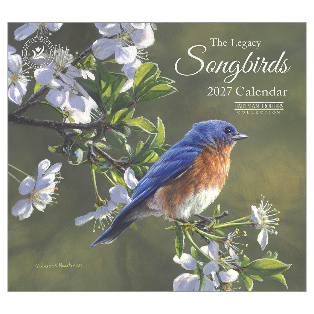 Songbirds 2027 Wall Calendar