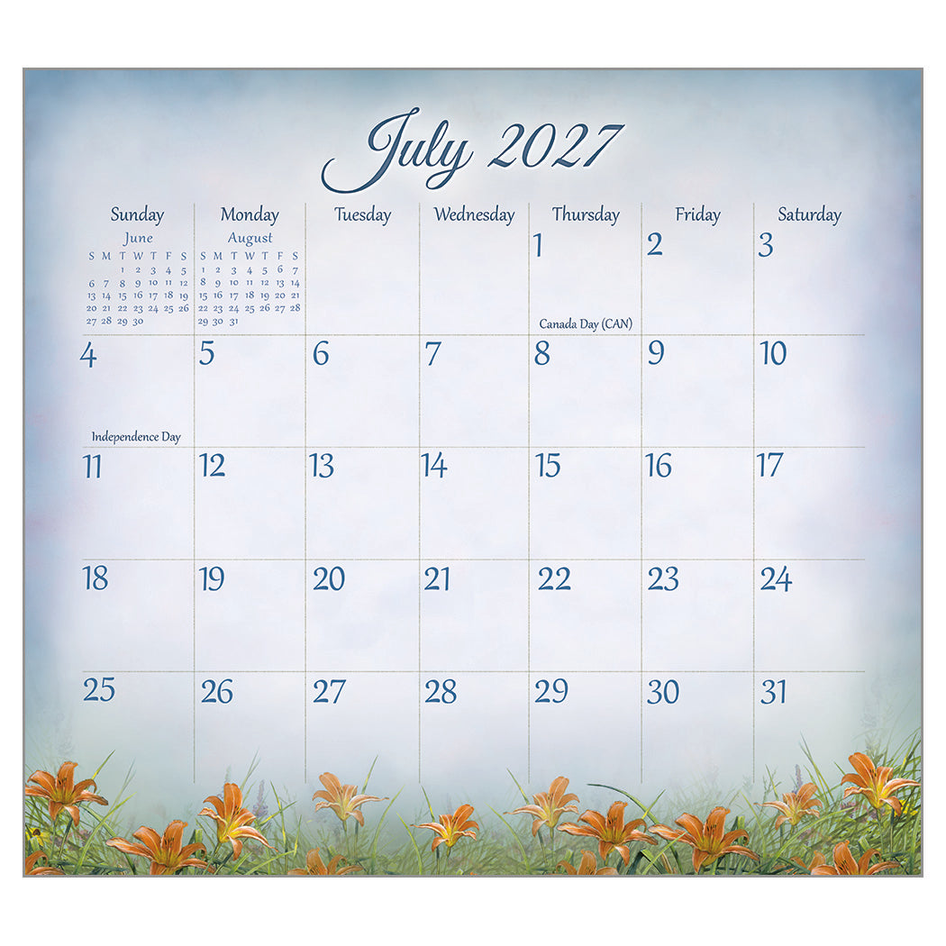 Songbirds 2027 Wall Calendar
