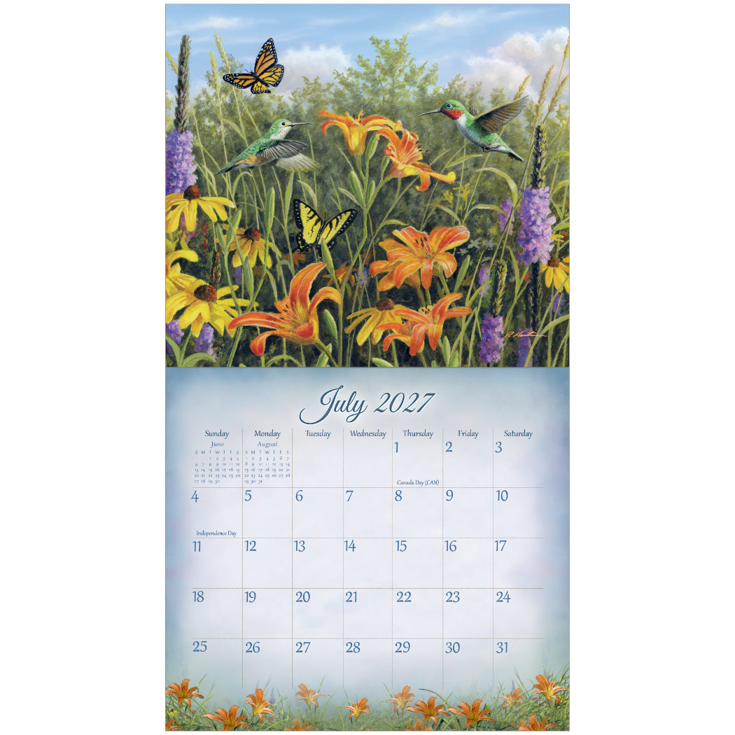 Songbirds 2027 Wall Calendar