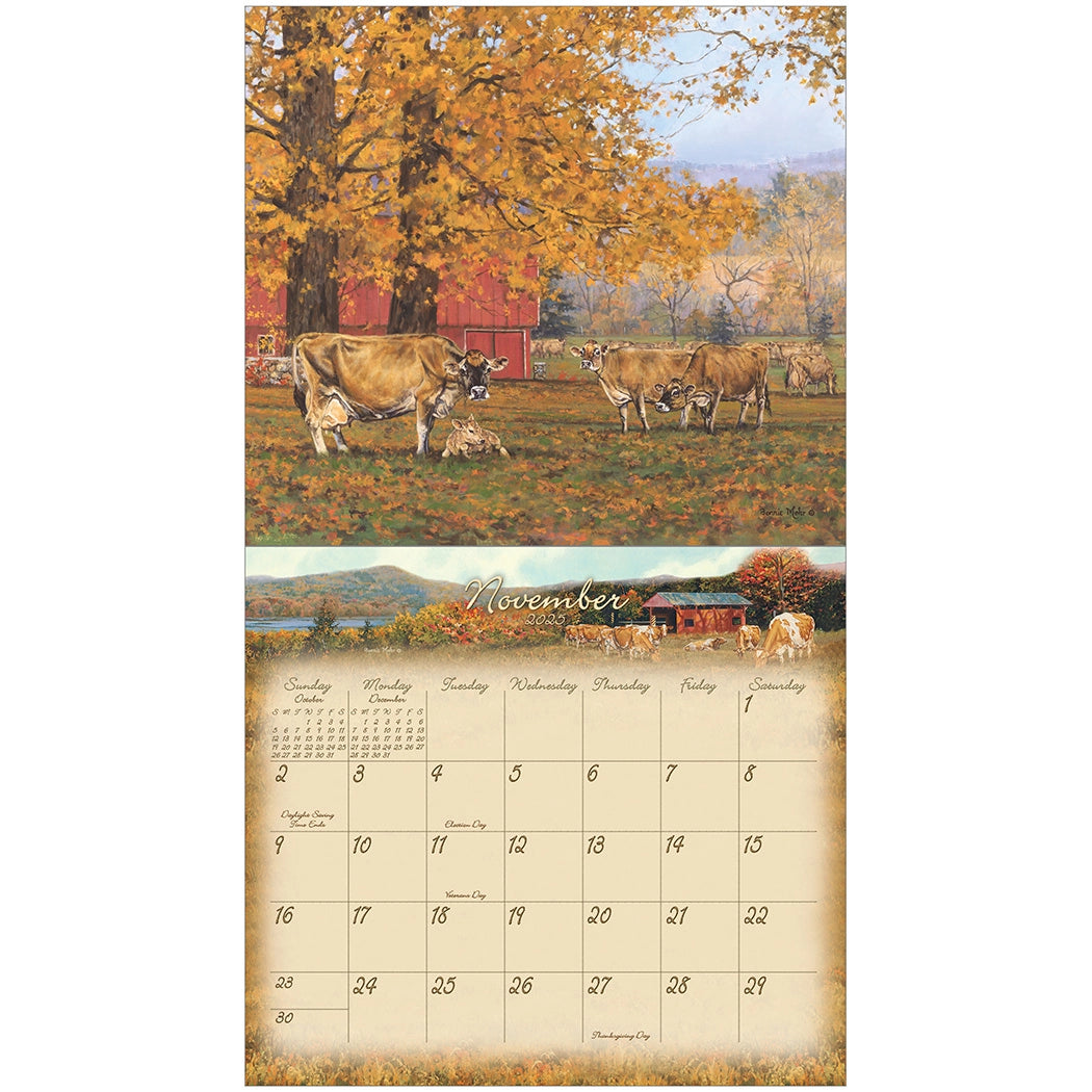Cow Calendar 2025 Wall Calendar The Lang Store