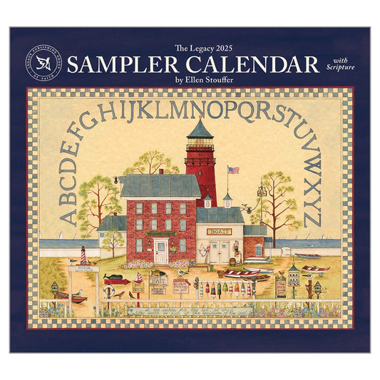 Sampler Calendar 2025 Wall Calendar