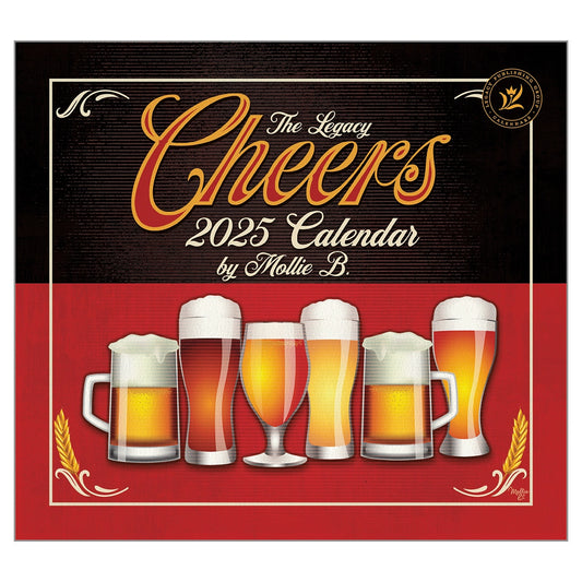 Cheers 2025 Wall Calendar