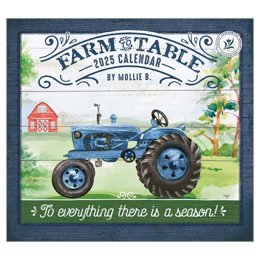 Farm to Table 2025 Wall Calendar