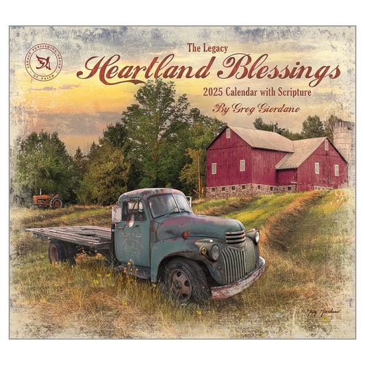 Heartland Blessings 2025 Wall Calendar