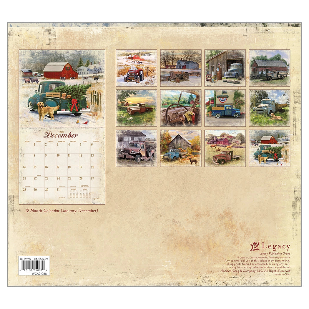 Heartland 2025 Wall Calendar