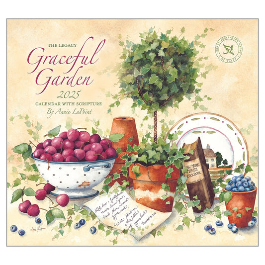 Graceful Garden 2025 Wall Calendar