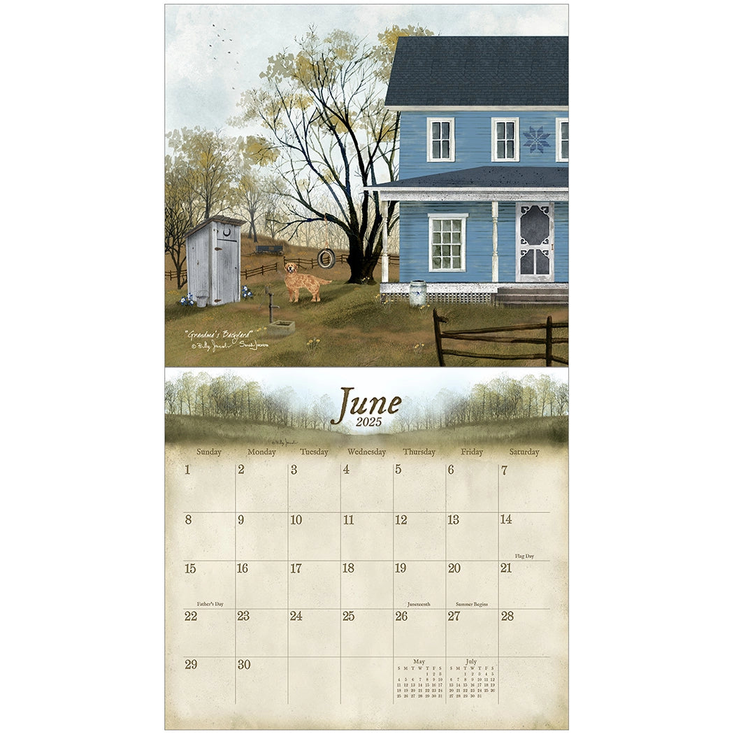 The Road Home 2025 Wall Calendar