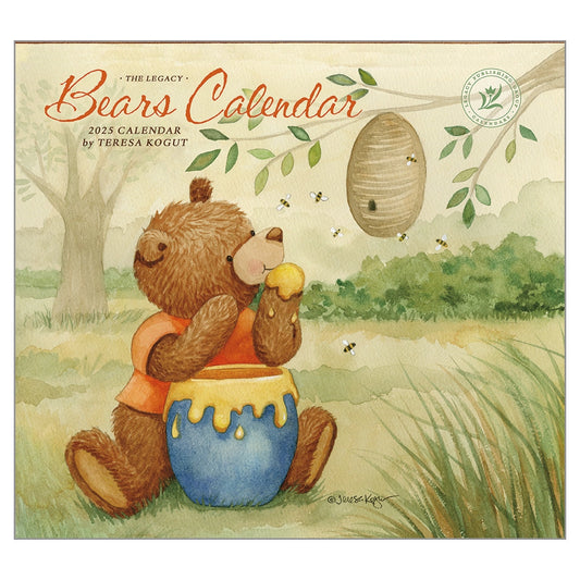 Bears 2025 Wall Calendar