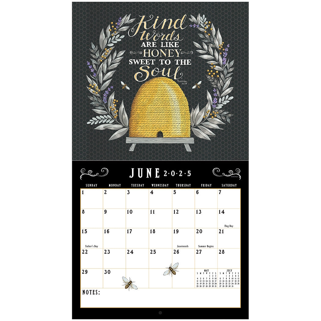 Beautiful Life 2025 Wall Calendar