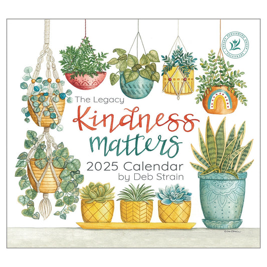 Kindness Matters 2025 Wall Calendar
