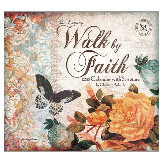 Walk by Faith 2025 Wall Calendar
