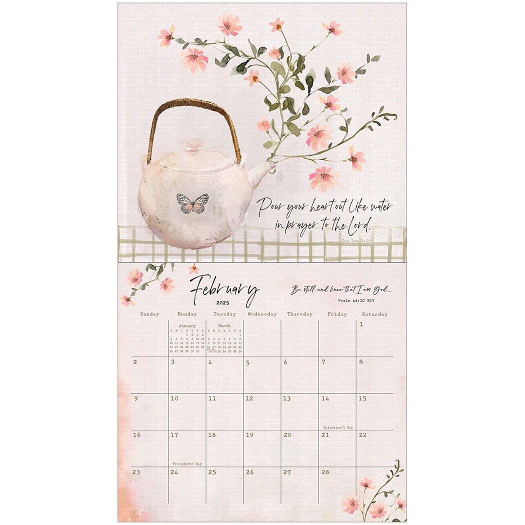 Be Still 2025 Wall Calendar The Lang Store