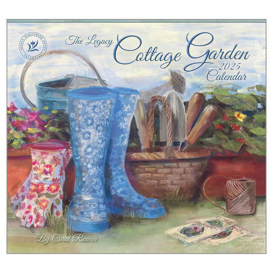 Cottage Garden 2025 Wall Calendar