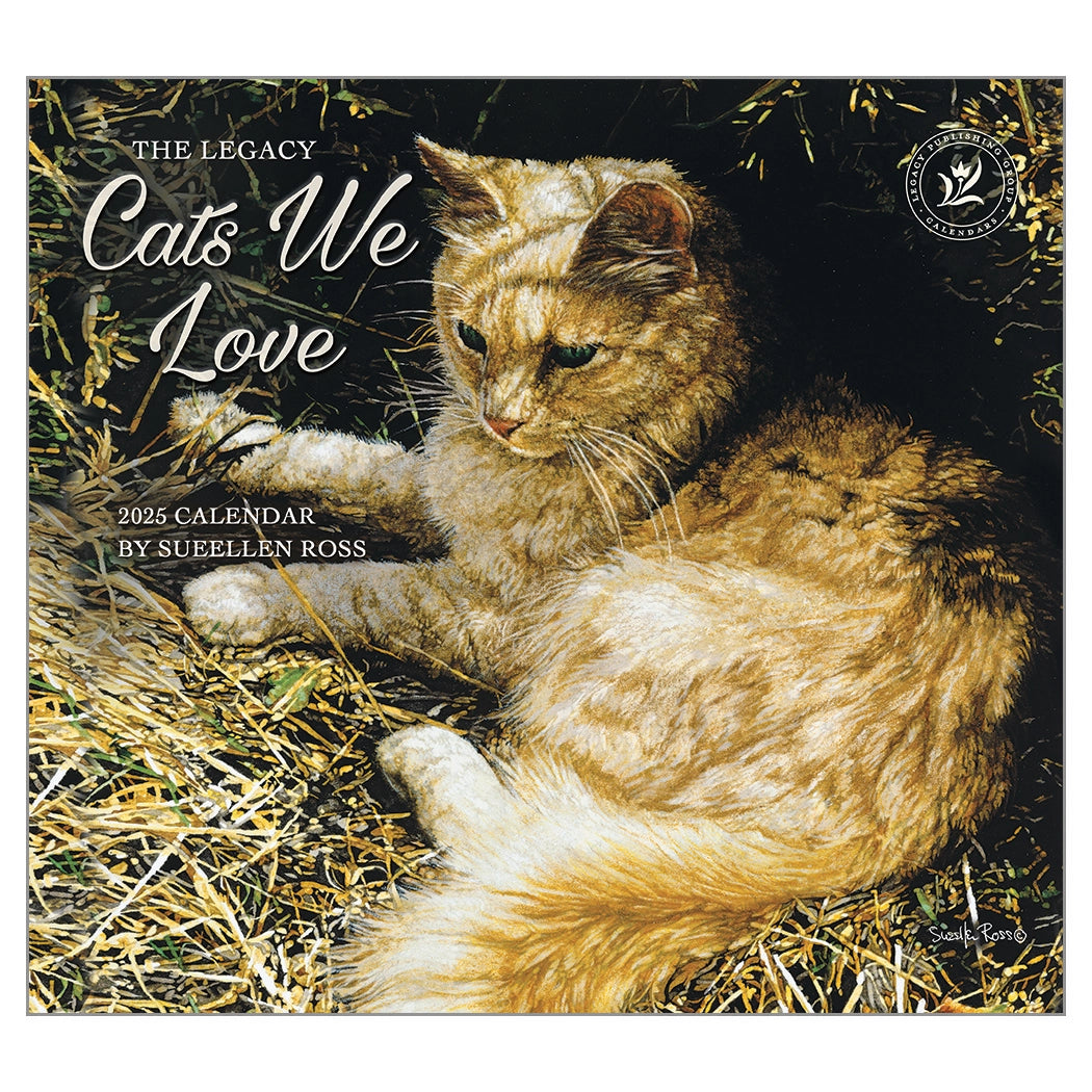 Cats we Love 2025 Wall Calendar