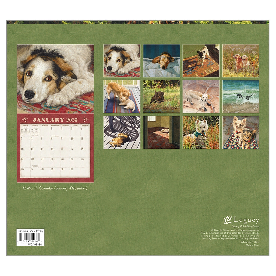 Dogs we Love 2025 Wall Calendar