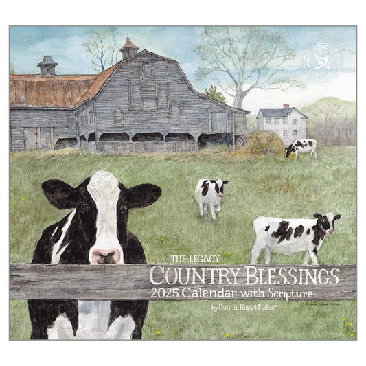 Country Blessings 2025 Wall Calendar