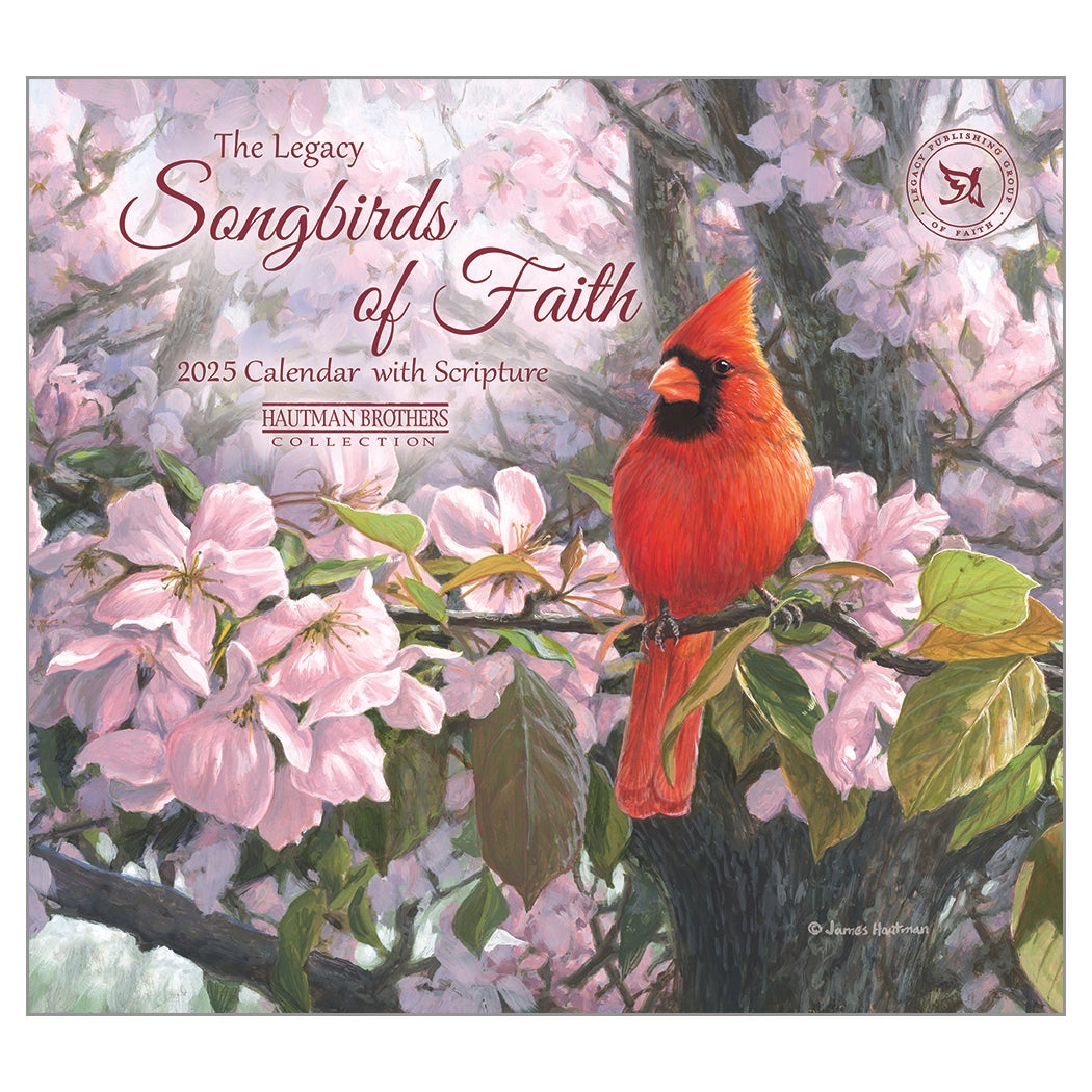 Songbirds of Faith 2025 Wall Calendar โ The Lang Store