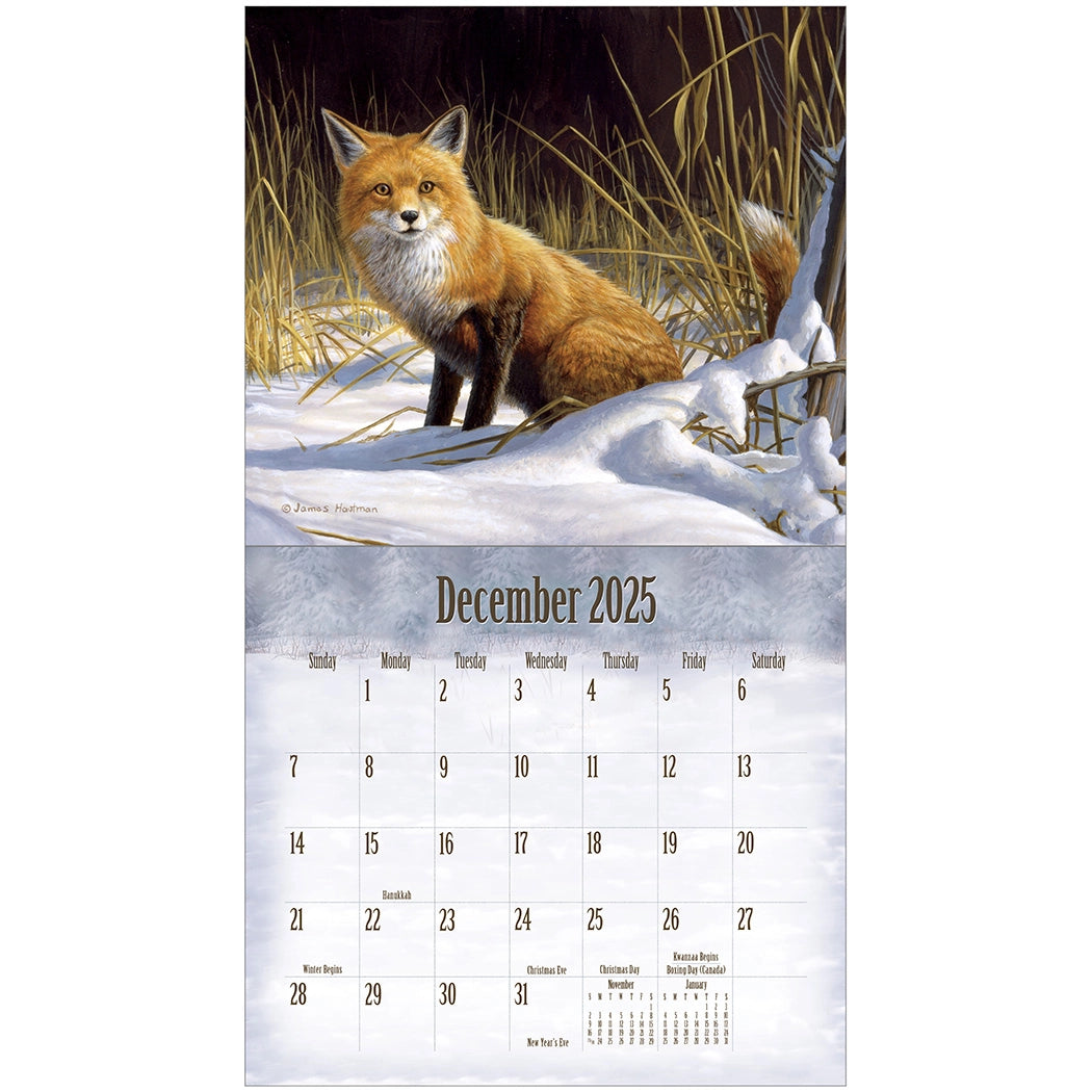 Wildlife 2025 Wall Calendar