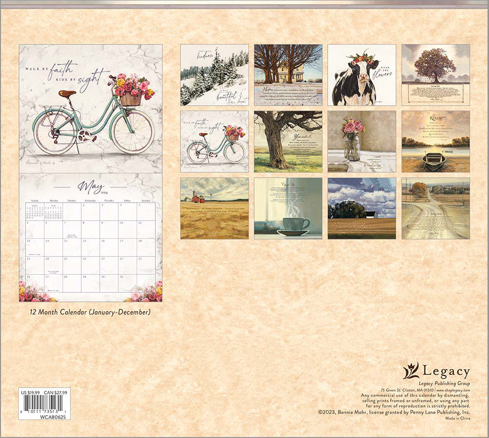 Living Life 2024 Wall Calendar