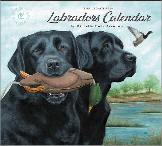 Labradors 2024 Wall Calendar