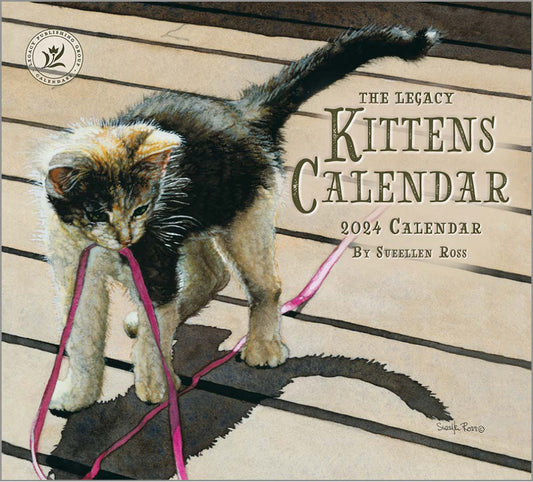 Kittens Calendar 2024 Wall Calendar